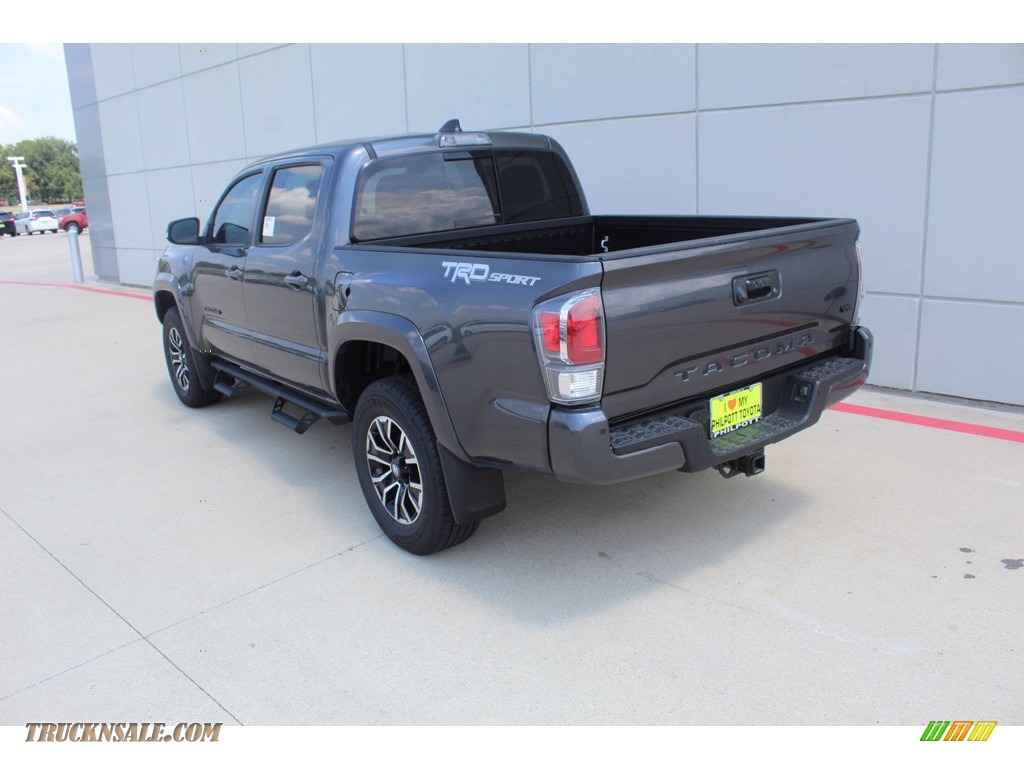 2020 Tacoma TRD Sport Double Cab - Magnetic Gray Metallic / TRD Cement/Black photo #6