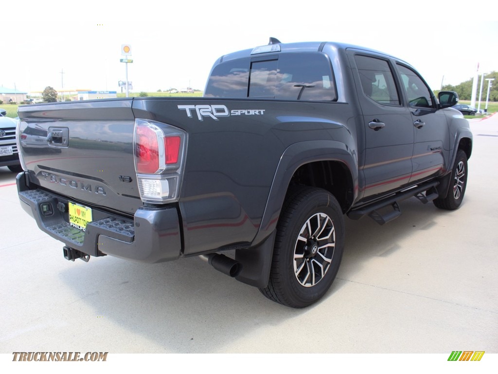 2020 Tacoma TRD Sport Double Cab - Magnetic Gray Metallic / TRD Cement/Black photo #8
