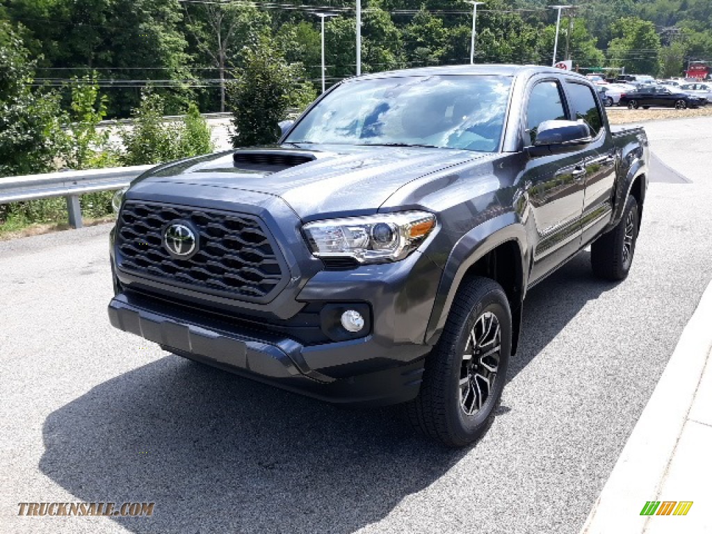 2020 Tacoma TRD Sport Double Cab 4x4 - Magnetic Gray Metallic / TRD Cement/Black photo #20