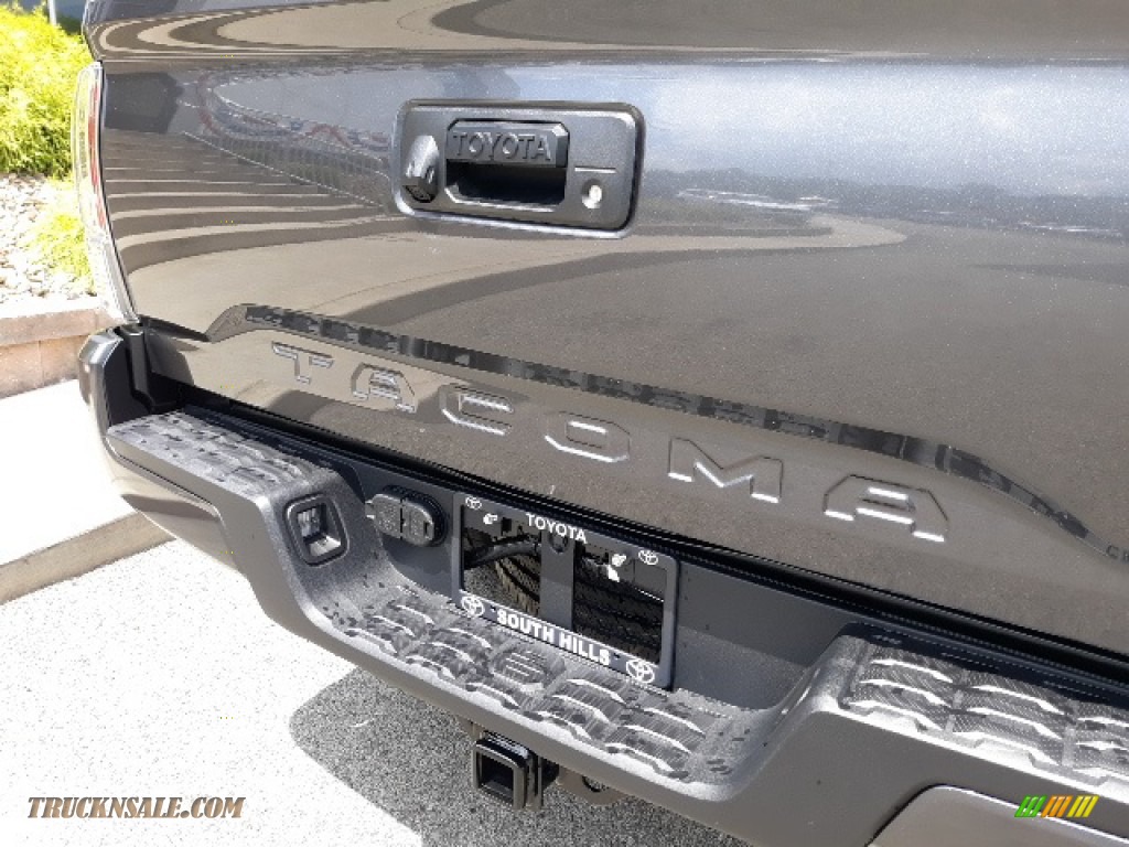 2020 Tacoma TRD Sport Double Cab 4x4 - Magnetic Gray Metallic / TRD Cement/Black photo #25