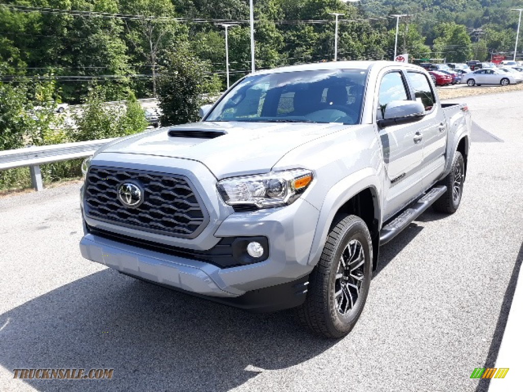 2020 Tacoma TRD Sport Double Cab 4x4 - Cement / TRD Cement/Black photo #21