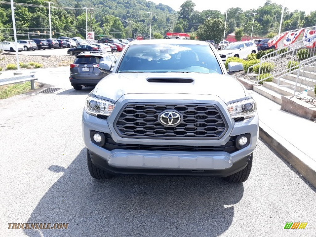 2020 Tacoma TRD Sport Double Cab 4x4 - Cement / TRD Cement/Black photo #22