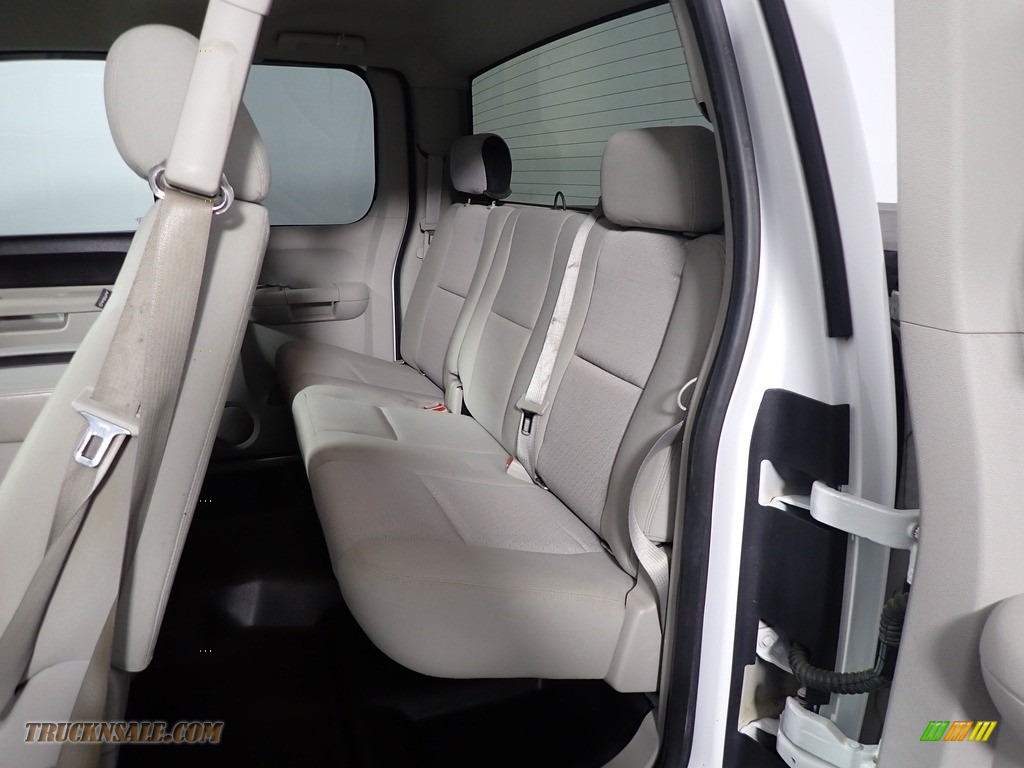 2011 Silverado 1500 LT Extended Cab 4x4 - Summit White / Light Titanium/Ebony photo #23