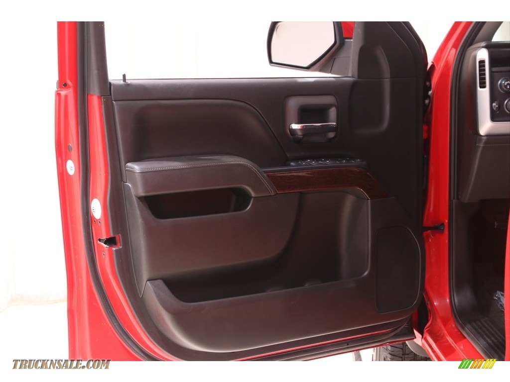 2017 Sierra 1500 SLE Double Cab 4WD - Cardinal Red / Jet Black photo #4