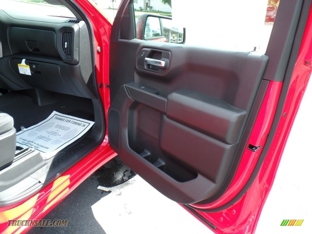 2020 Silverado 1500 Custom Crew Cab 4x4 - Red Hot / Jet Black photo #41