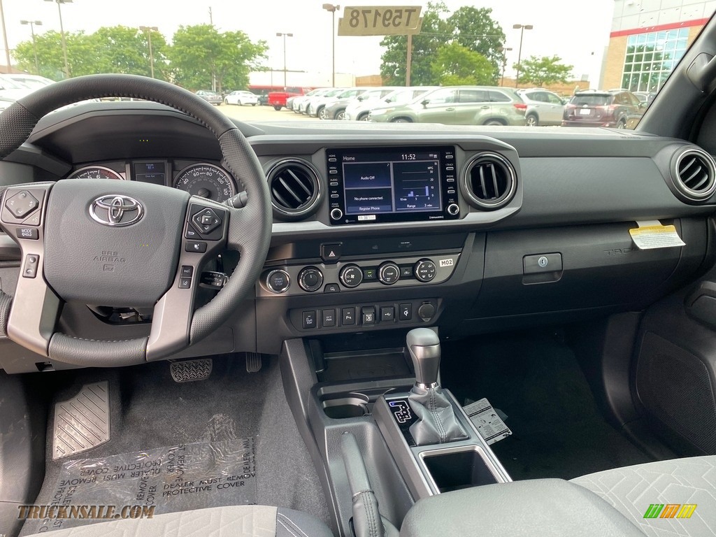 2020 Tacoma TRD Sport Double Cab 4x4 - Magnetic Gray Metallic / TRD Cement/Black photo #4