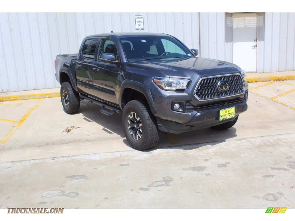 2019 Tacoma TRD Off-Road Double Cab 4x4 - Magnetic Gray Metallic / Black photo #2