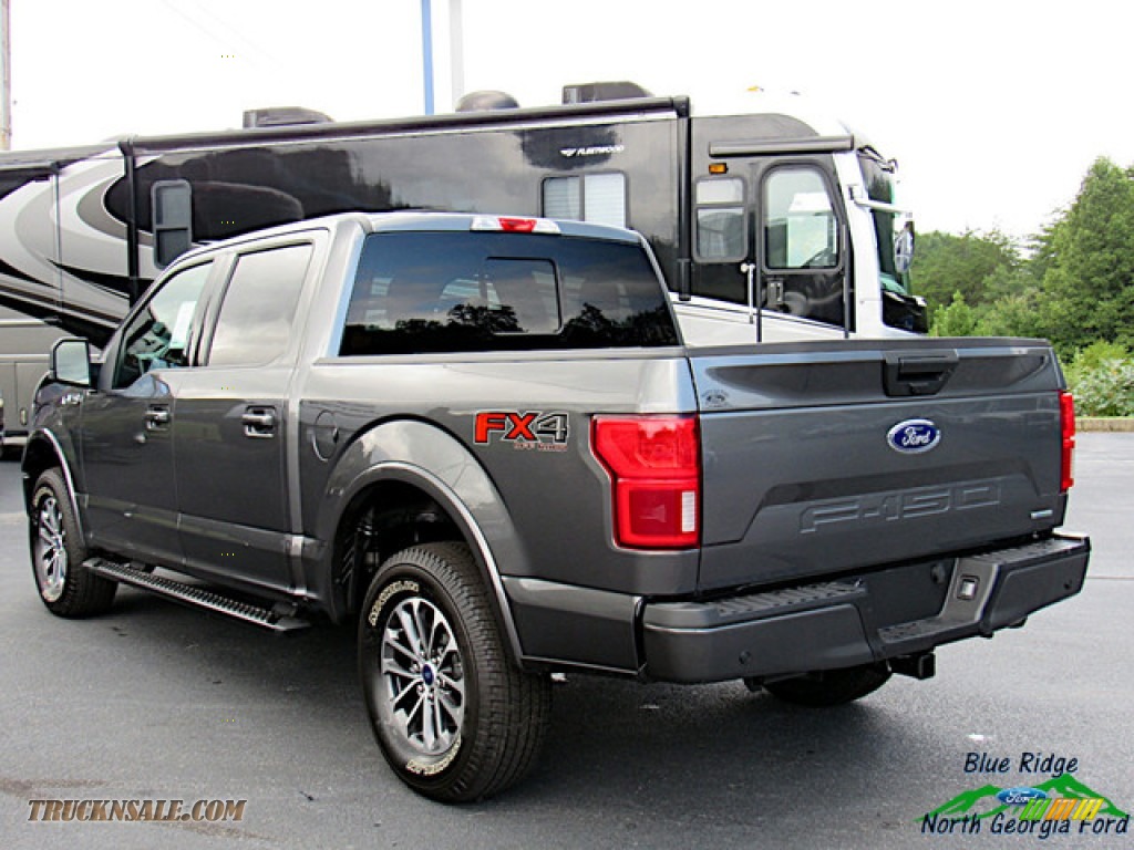 2020 F150 XLT SuperCrew 4x4 - Magnetic / Black photo #3 2020 F150 XLT SuperCrew 4x4 - Magnetic / Black photo #3
