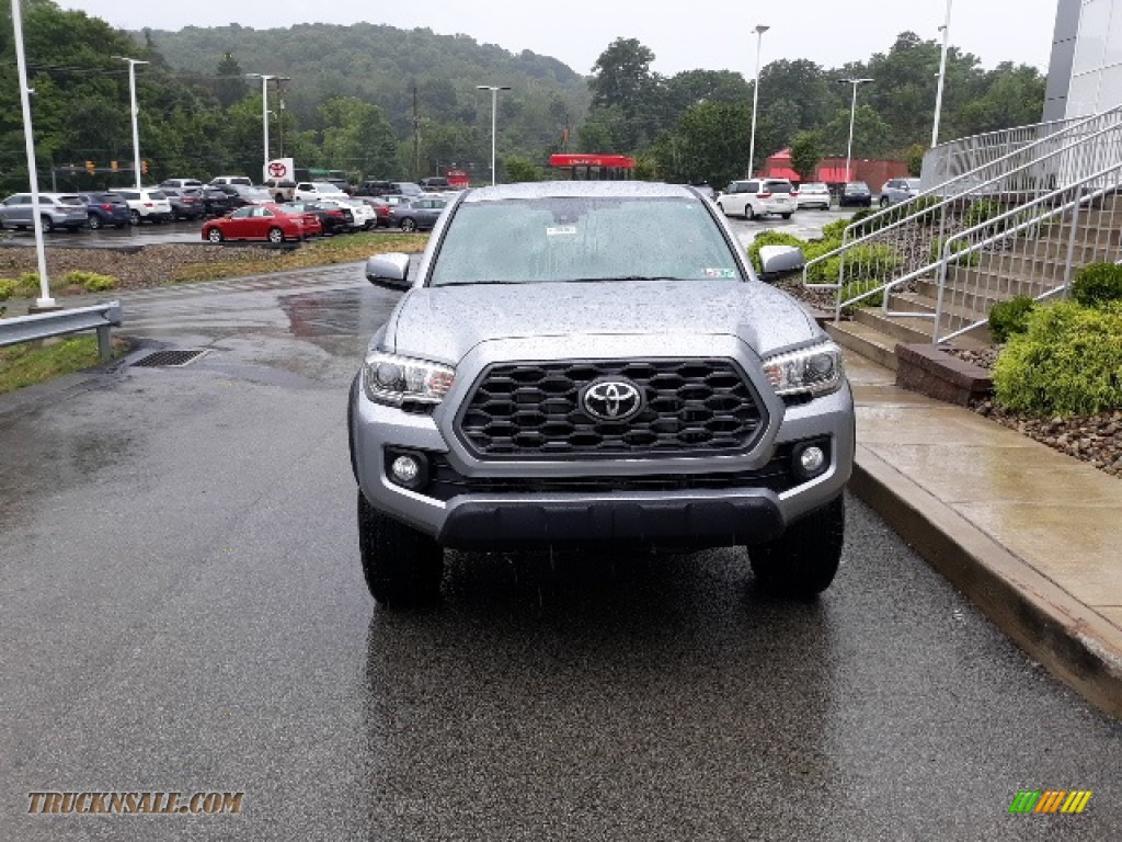2020 Tacoma TRD Off Road Double Cab 4x4 - Silver Sky Metallic / TRD Cement/Black photo #27