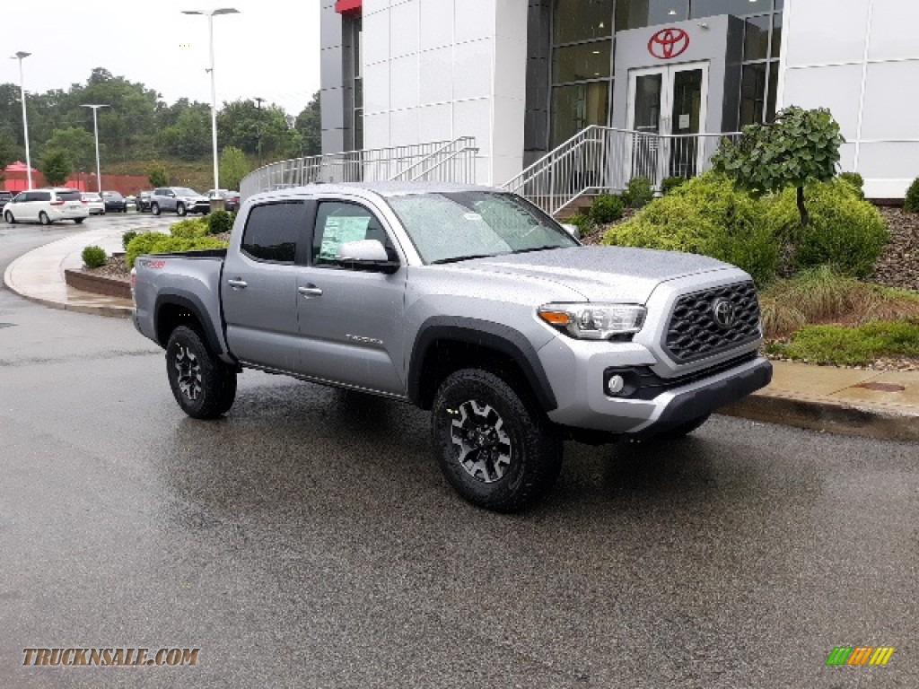 2020 Tacoma TRD Off Road Double Cab 4x4 - Silver Sky Metallic / TRD Cement/Black photo #28