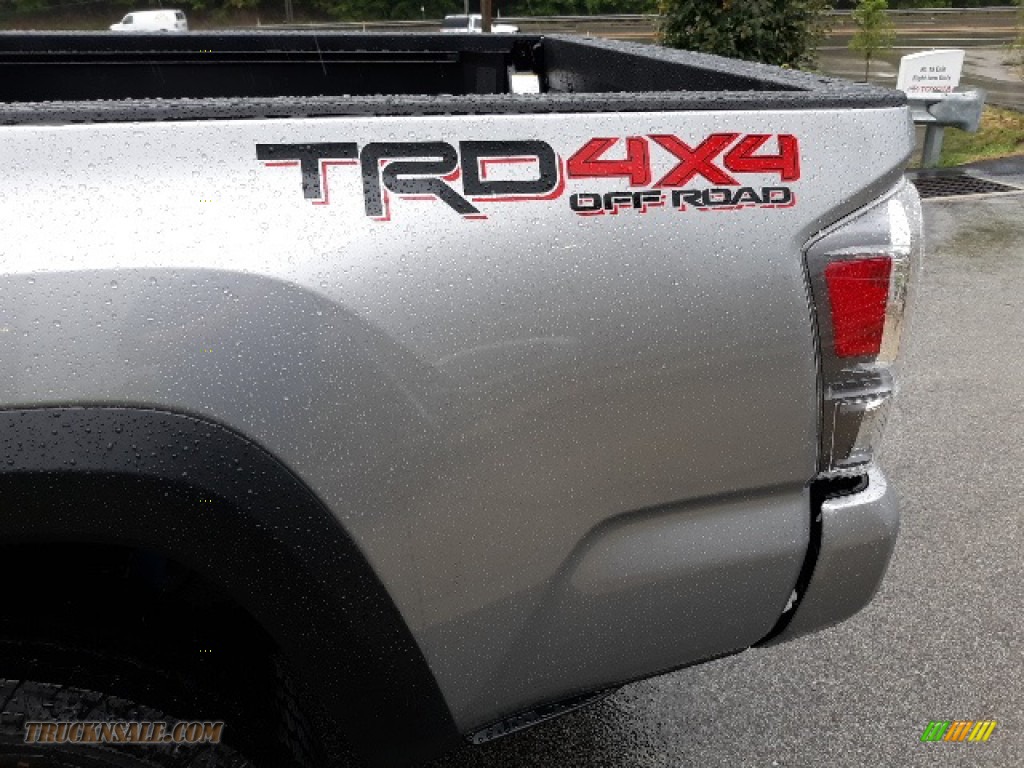 2020 Tacoma TRD Off Road Double Cab 4x4 - Silver Sky Metallic / TRD Cement/Black photo #34
