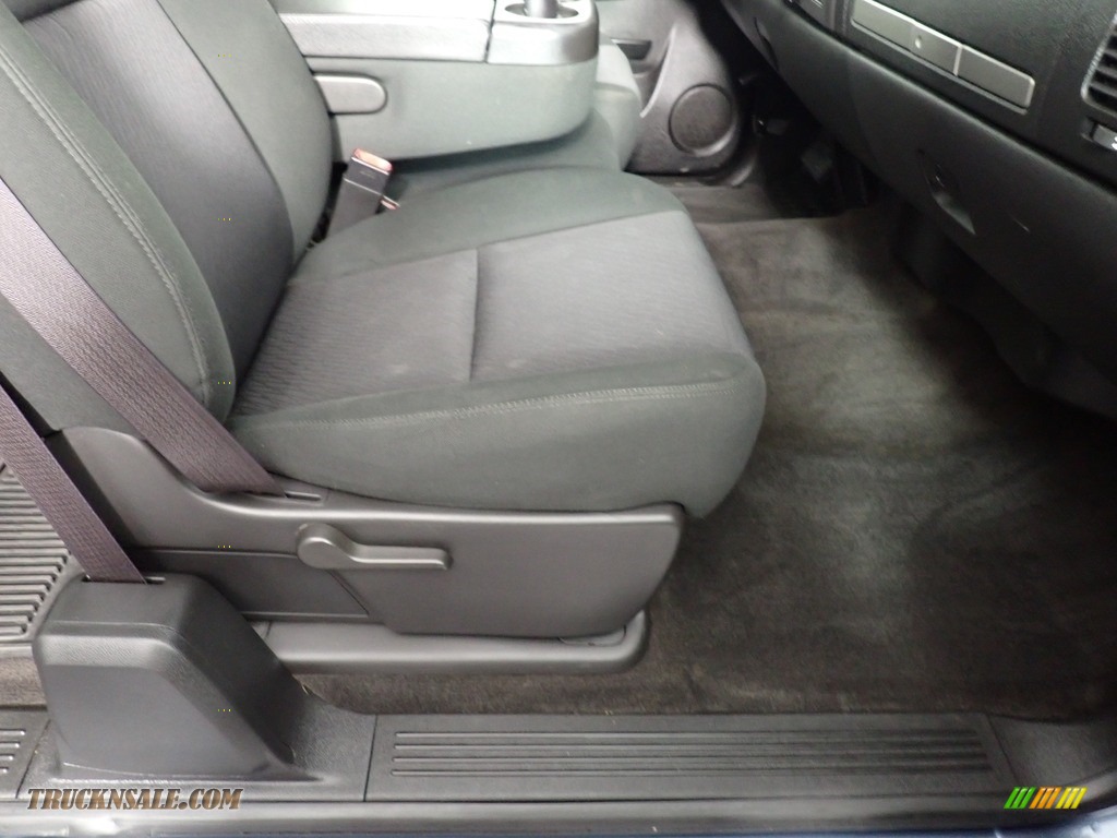 2012 Sierra 1500 SLE Extended Cab 4x4 - Stealth Gray Metallic / Dark Titanium/Light Titanium photo #31