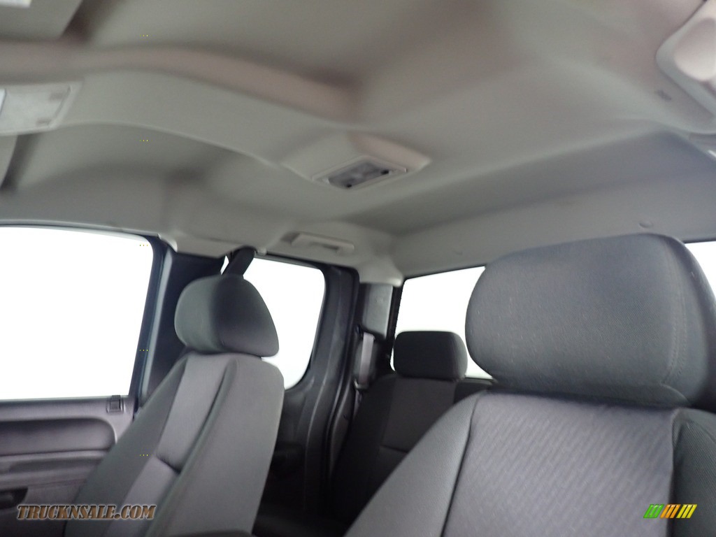 2012 Sierra 1500 SLE Extended Cab 4x4 - Stealth Gray Metallic / Dark Titanium/Light Titanium photo #33