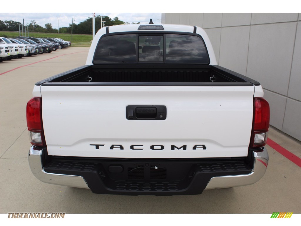 2020 Tacoma SR5 Double Cab - Super White / Cement photo #7