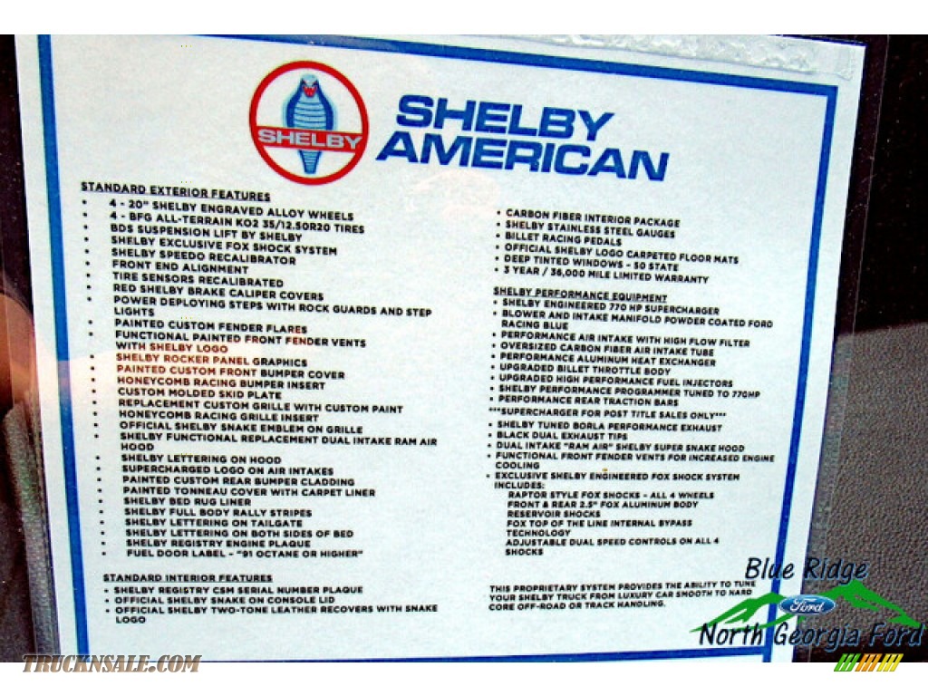 2020 F150 Shelby Cobra Edition SuperCrew 4x4 - Magnetic / Black photo #34