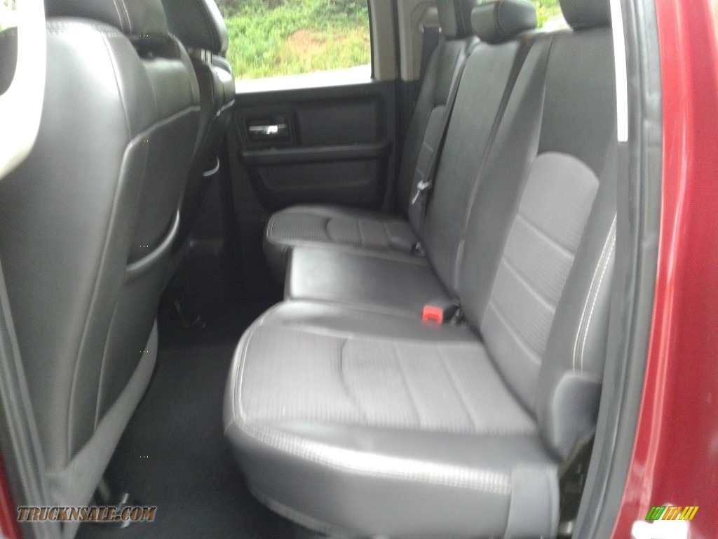 2012 Ram 1500 Sport Quad Cab 4x4 - Deep Cherry Red Crystal Pearl / Dark Slate Gray photo #13