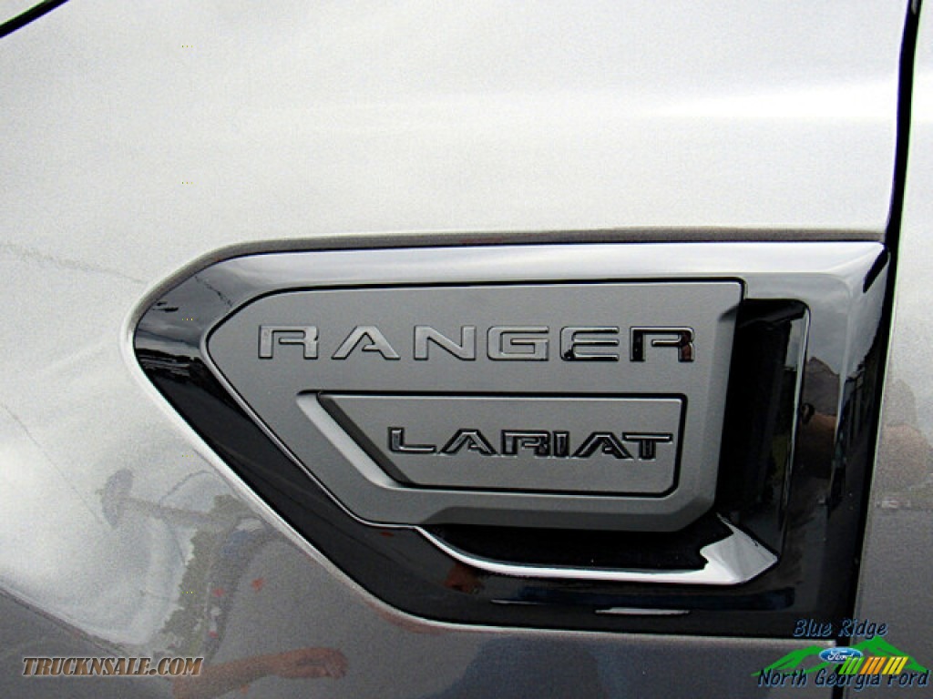 2020 Ranger Lariat SuperCrew 4x4 - Magnetic / Ebony photo #29