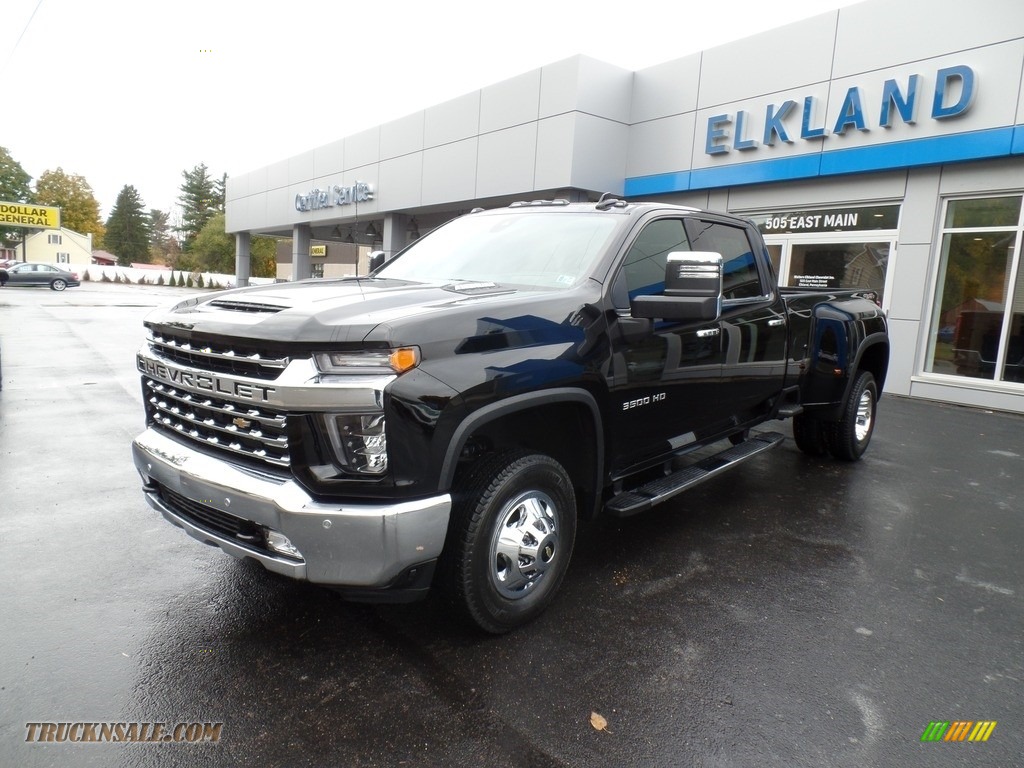 Black / Jet Black Chevrolet Silverado 3500HD LTZ Crew Cab 4x4