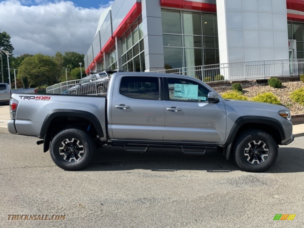 2020 Tacoma TRD Off Road Double Cab 4x4 - Silver Sky Metallic / TRD Cement/Black photo #30