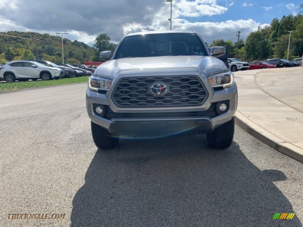 2020 Tacoma TRD Off Road Double Cab 4x4 - Silver Sky Metallic / TRD Cement/Black photo #31