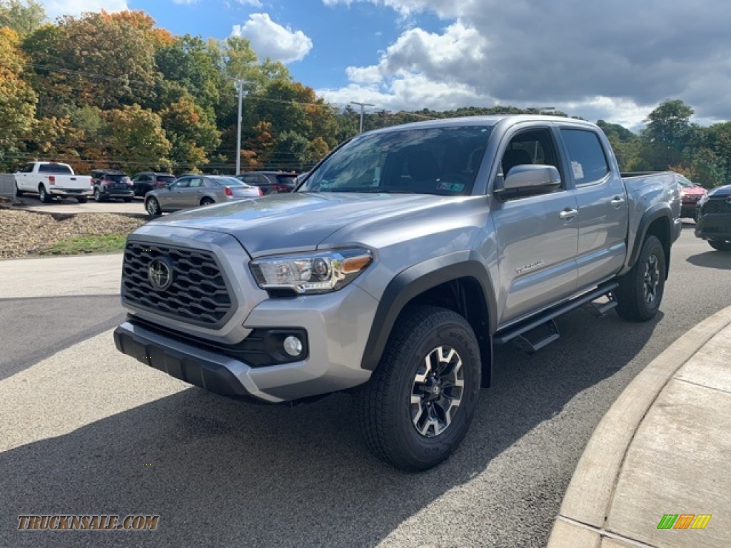 2020 Tacoma TRD Off Road Double Cab 4x4 - Silver Sky Metallic / TRD Cement/Black photo #32