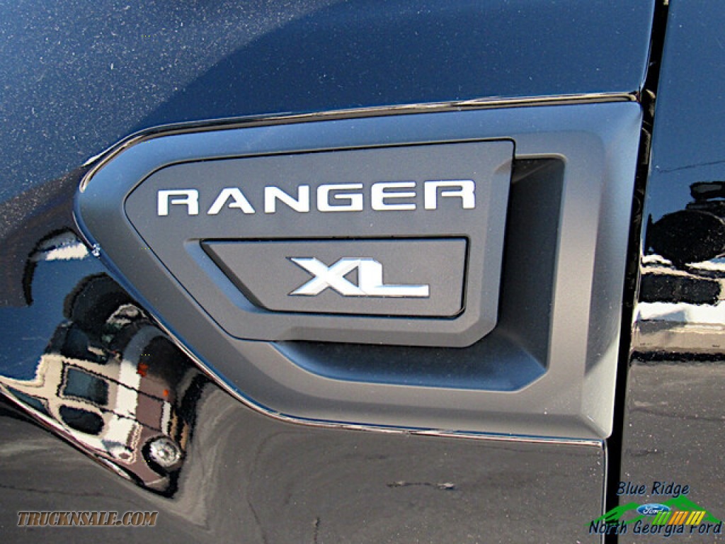 2020 Ranger XL SuperCab 4x4 - Shadow Black / Ebony photo #30