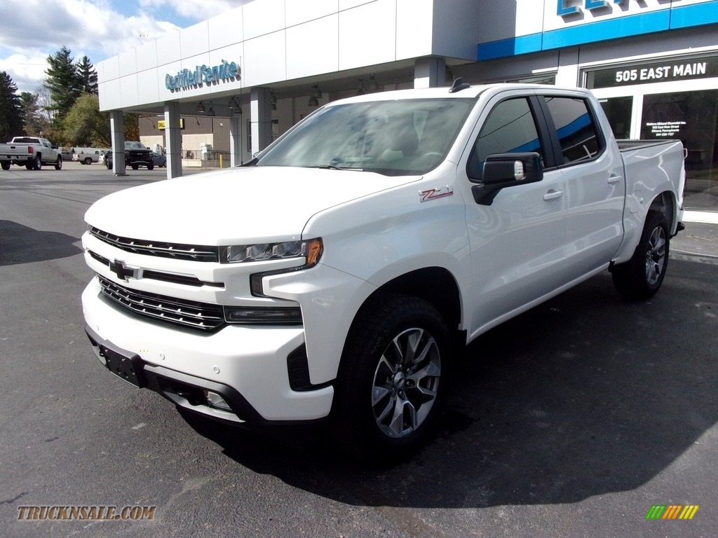 Iridescent Pearl Tricoat / Jet Black Chevrolet Silverado 1500 RST Crew Cab 4x4