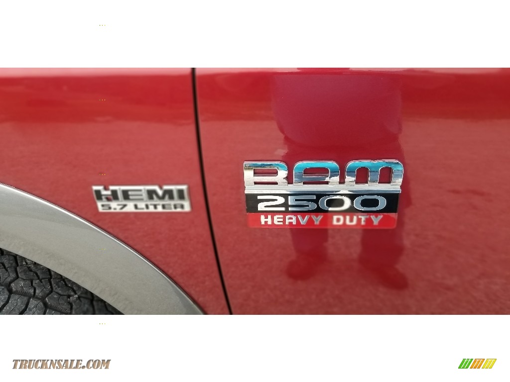 2012 Ram 2500 HD SLT Outdoorsman Crew Cab 4x4 - Deep Cherry Red Crystal Pearl / Dark Slate/Medium Graystone photo #10