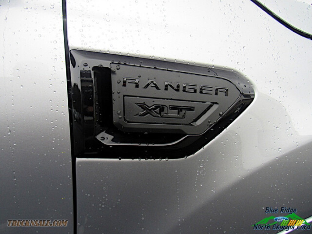 2020 Ranger XLT SuperCrew 4x4 - Iconic Silver / Ebony photo #25