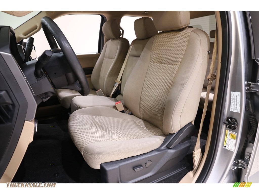 2020 F150 XLT SuperCrew 4x4 - Iconic Silver / Medium Light Camel photo #9 2020 F150 XLT SuperCrew 4x4 - Iconic Silver / Medium Light Camel photo #9