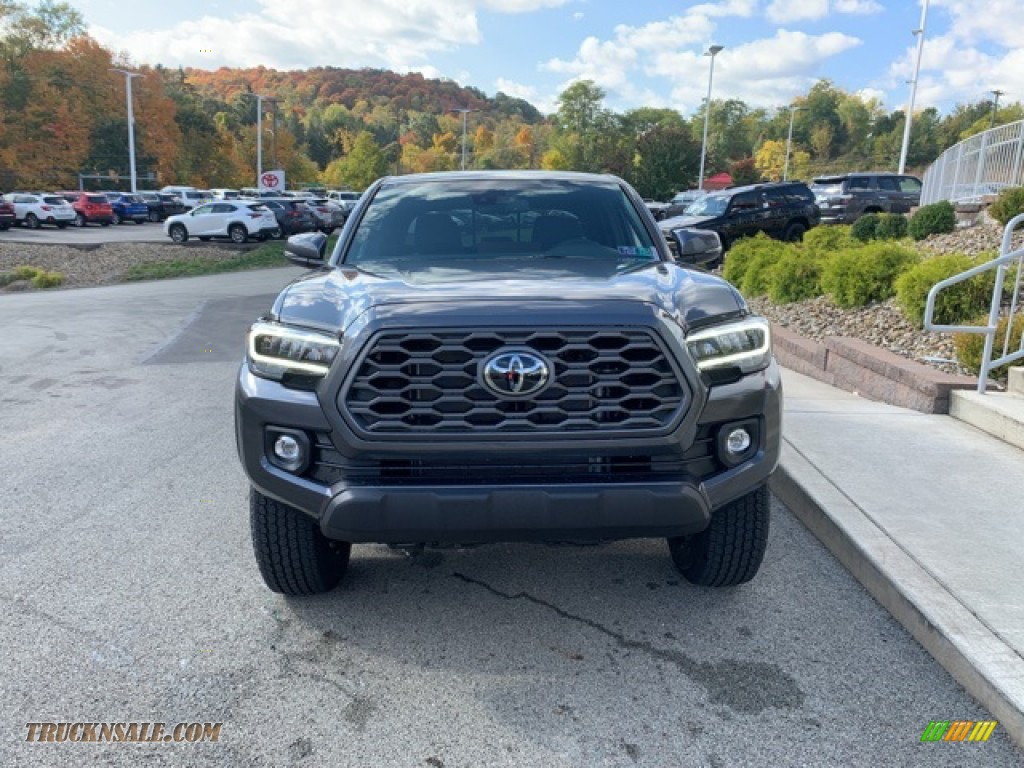 2020 Tacoma TRD Off Road Double Cab 4x4 - Magnetic Gray Metallic / TRD Cement/Black photo #33