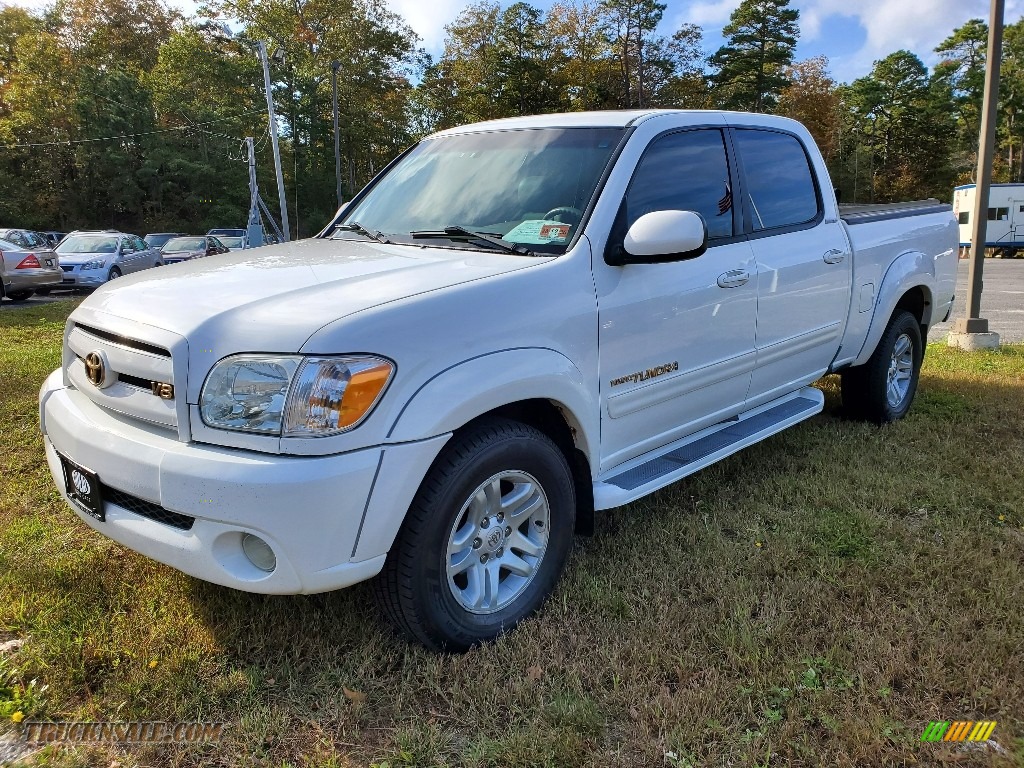 Natural White / Taupe Toyota Tundra Limited Double Cab 4x4