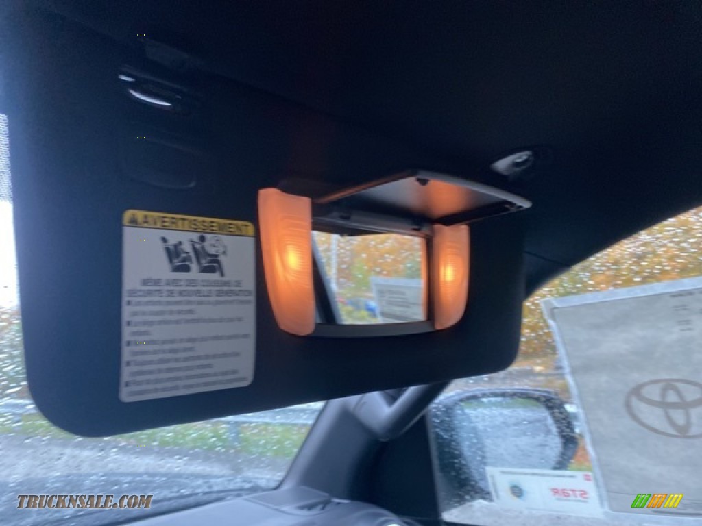 2021 Tacoma TRD Sport Double Cab 4x4 - Midnight Black Metallic / TRD Cement/Black photo #30
