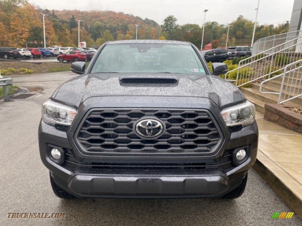 2021 Tacoma TRD Sport Double Cab 4x4 - Magnetic Gray Metallic / TRD Cement/Black photo #15