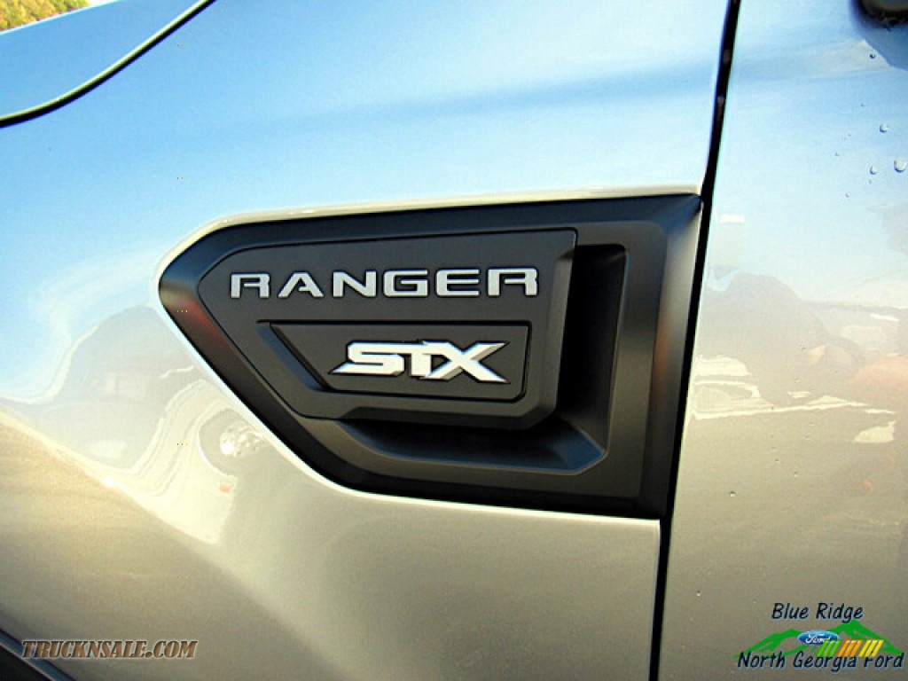 2020 Ranger STX SuperCrew 4x4 - Iconic Silver / Ebony photo #31
