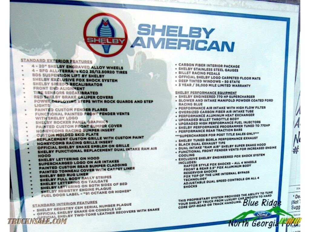 2020 F150 Shelby Cobra Edition SuperCrew 4x4 - Agate Black / Black photo #31