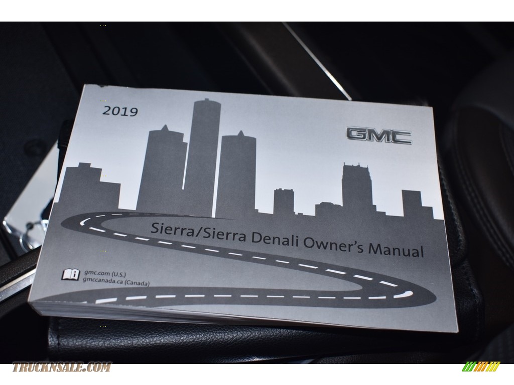 2019 Sierra 1500 Denali Crew Cab 4WD - Pacific Blue Metallic / Dark Walnut/­Dark Ash Grey photo #21