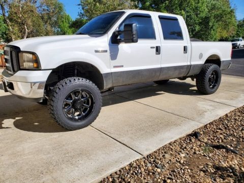 Oxford White 2005 Ford F250 Super Duty XLT Crew Cab 4x4