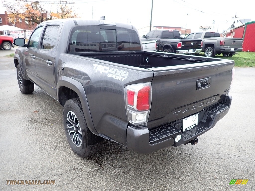2020 Tacoma TRD Sport Double Cab 4x4 - Magnetic Gray Metallic / TRD Cement/Black photo #4