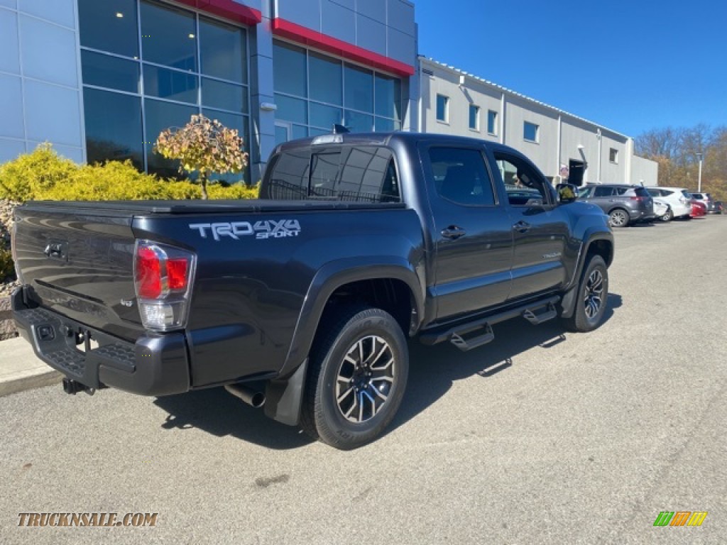 2021 Tacoma TRD Sport Double Cab 4x4 - Magnetic Gray Metallic / TRD Cement/Black photo #14