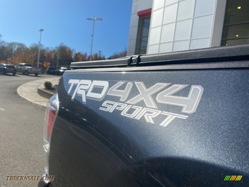 2021 Tacoma TRD Sport Double Cab 4x4 - Magnetic Gray Metallic / TRD Cement/Black photo #28
