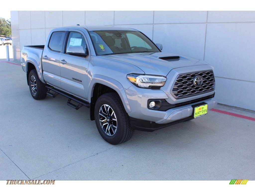 2021 Tacoma TRD Sport Double Cab - Cement / TRD Cement/Black photo #2