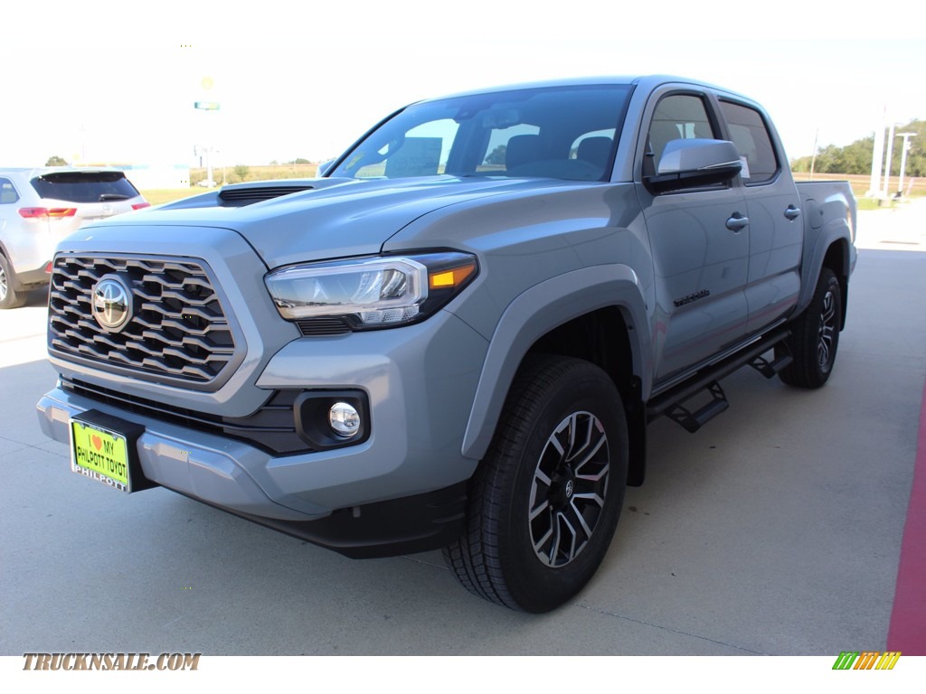 2021 Tacoma TRD Sport Double Cab - Cement / TRD Cement/Black photo #4