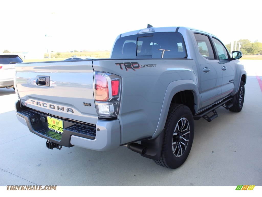 2021 Tacoma TRD Sport Double Cab - Cement / TRD Cement/Black photo #8