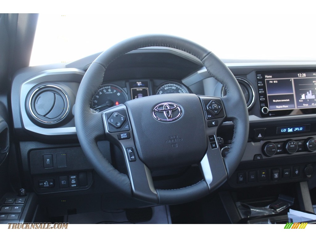 2021 Tacoma TRD Sport Double Cab - Cement / TRD Cement/Black photo #22