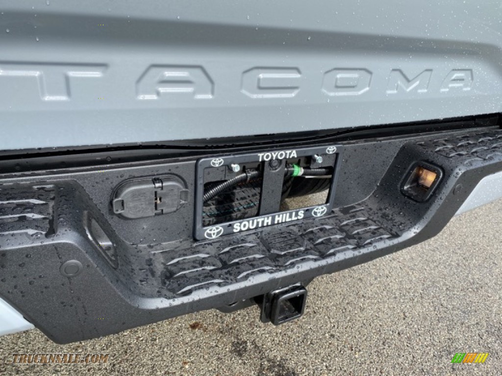 2021 Tacoma TRD Sport Double Cab 4x4 - Cement / Black photo #30