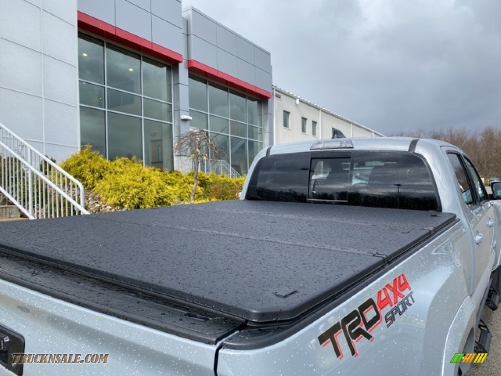 2021 Tacoma TRD Sport Double Cab 4x4 - Cement / Black photo #31