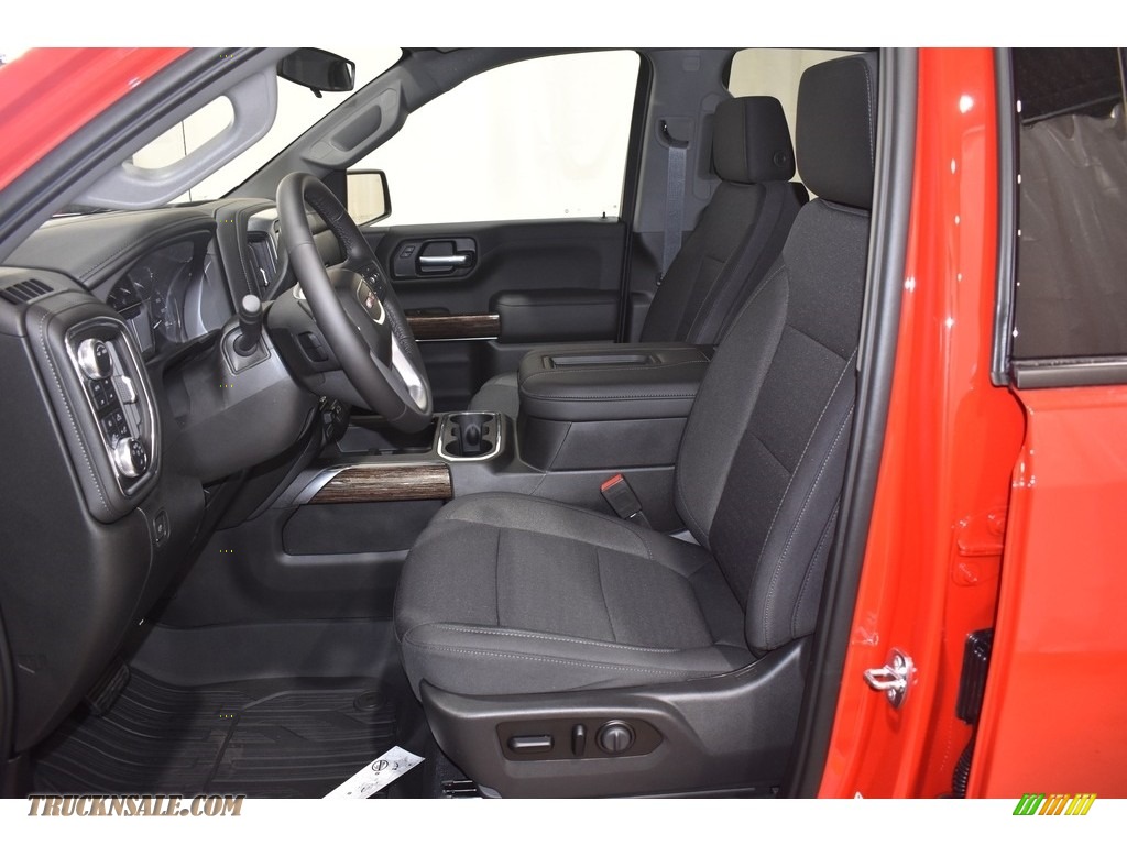 2021 Sierra 1500 Elevation Double Cab 4WD - Cardinal Red / Jet Black photo #6