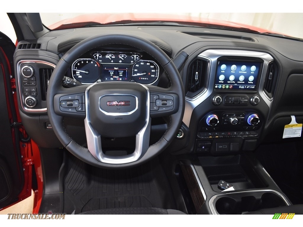 2021 Sierra 1500 Elevation Double Cab 4WD - Cardinal Red / Jet Black photo #10