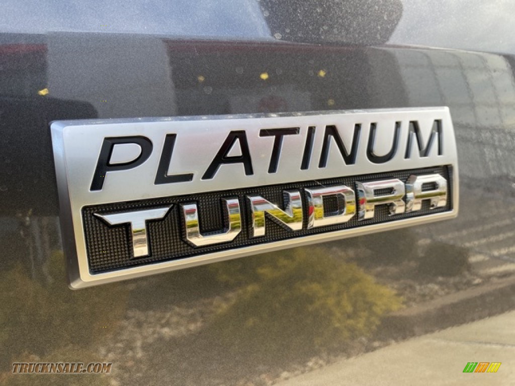 2021 Tundra Platinum CrewMax 4x4 - Magnetic Gray Metallic / Black photo #28